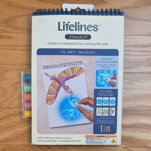 Lifelines Flowart UV Wildlife Art Hidden Pictures 20 Ct. NWT